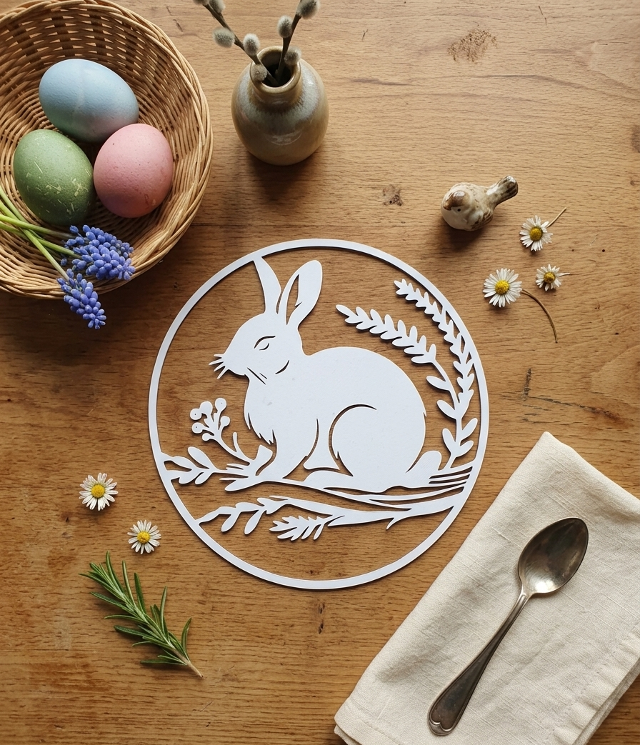 Bunny easter decorations