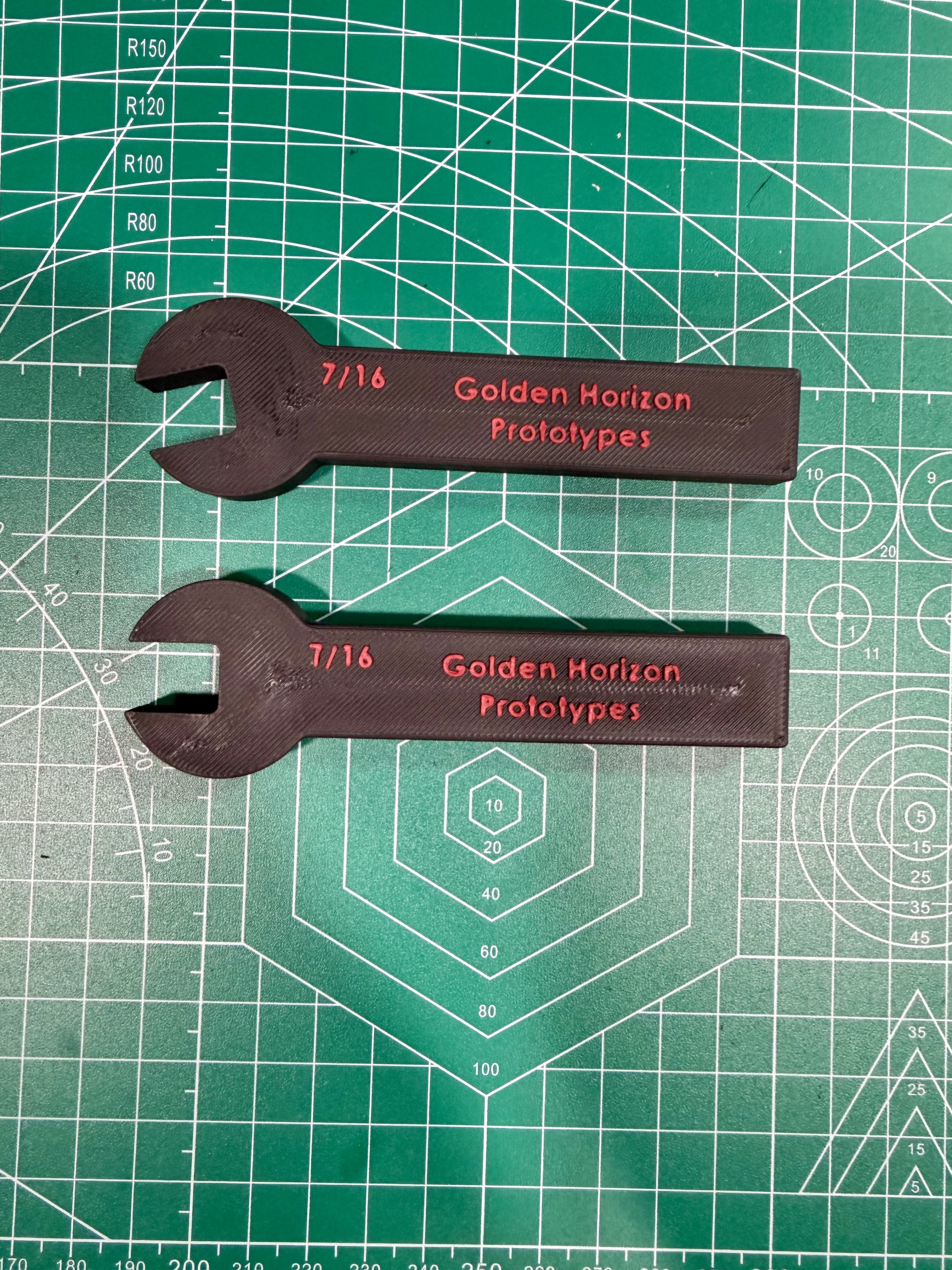 Miniatura 4 do modelo 3D 7/16 Parametric Wrench