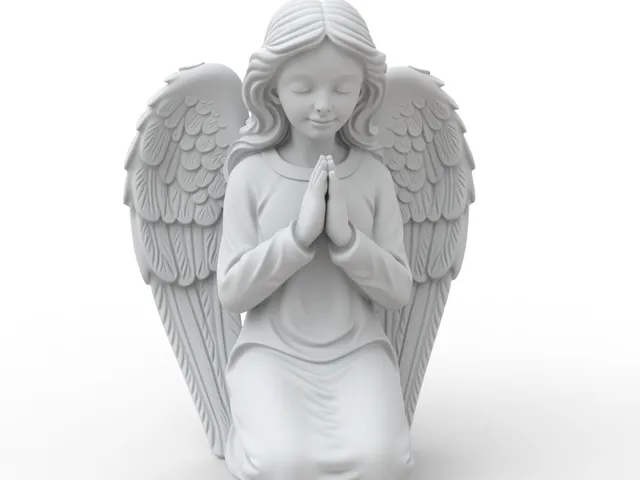 Praying Angel Statue