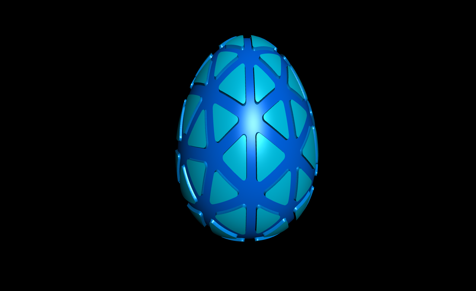 Geodesic eggs