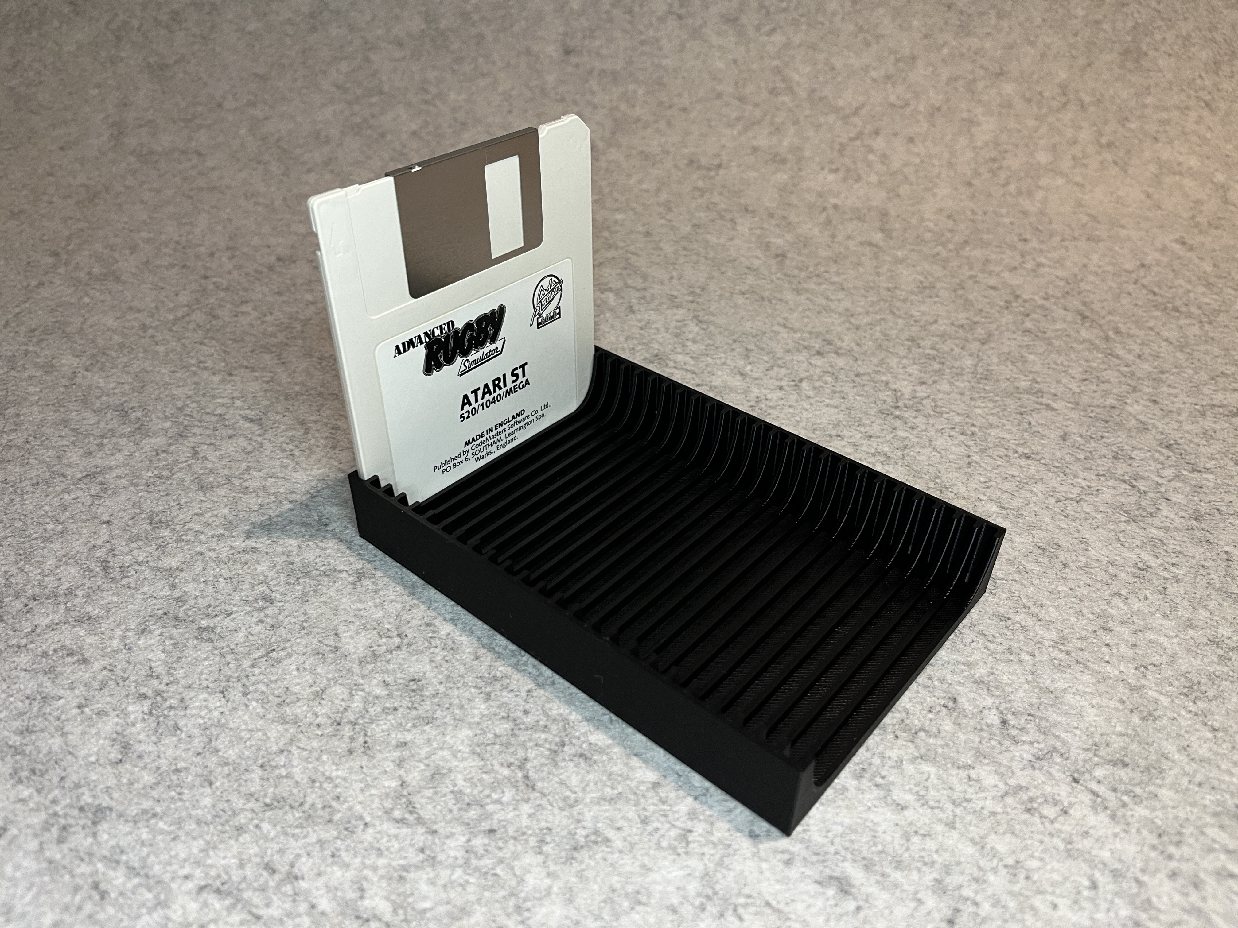Stand for 3,5" floppy discs