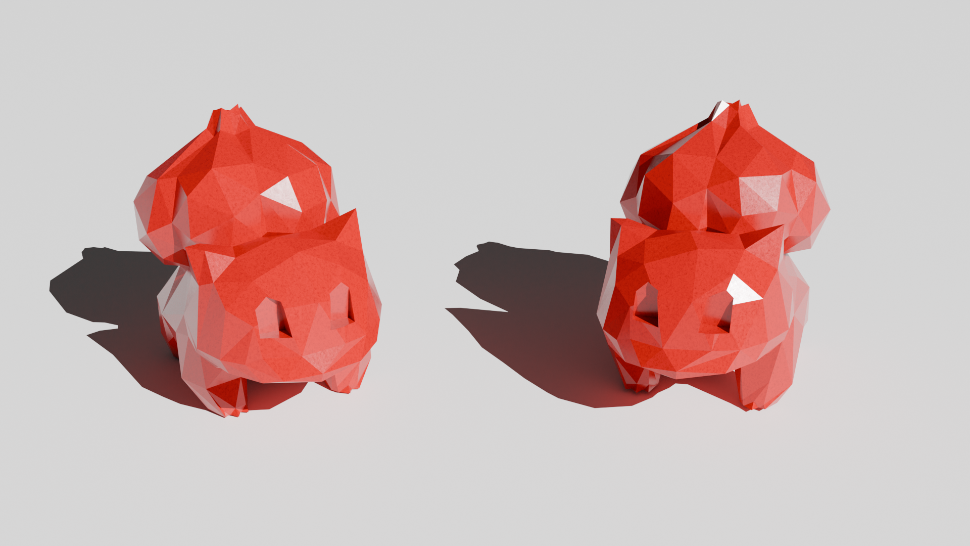Low Poly Bulbasaur — thumbnail 4