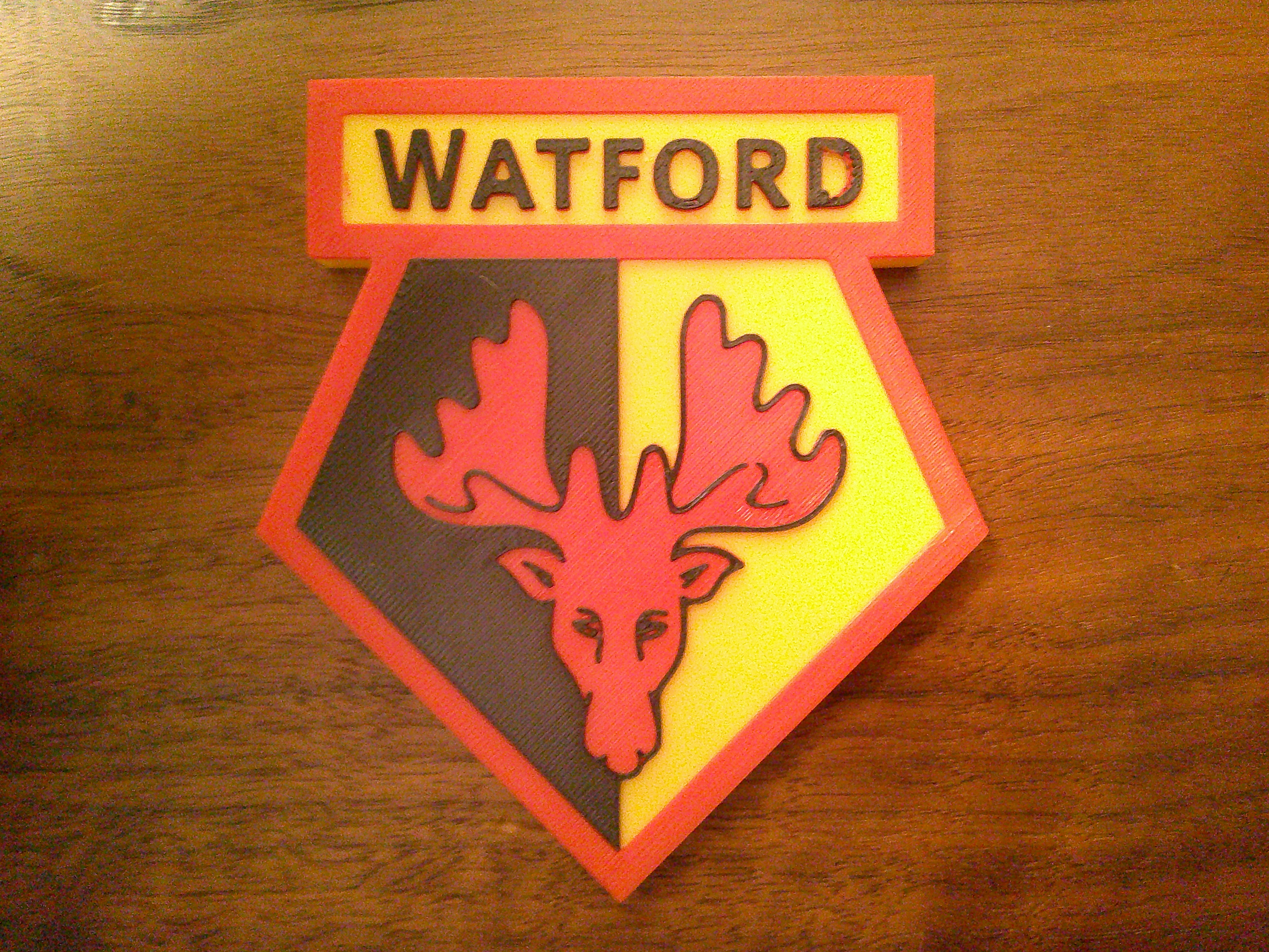 Watford F.C Logo Coaster or Plaque