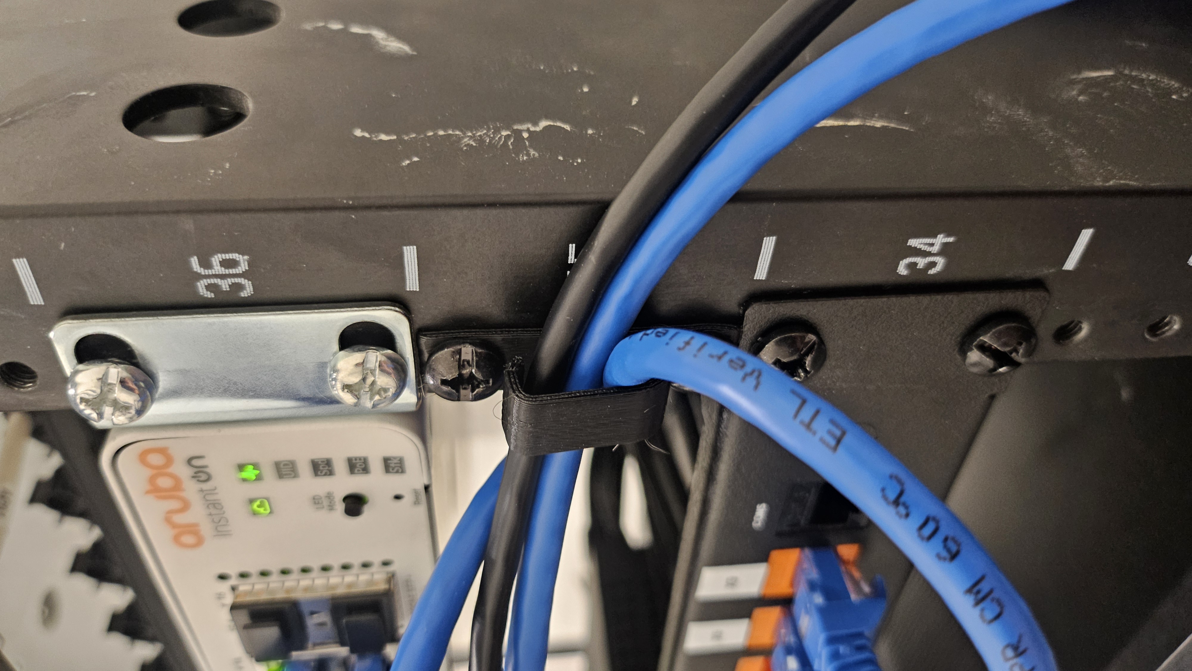 Network Rack Cable Clips