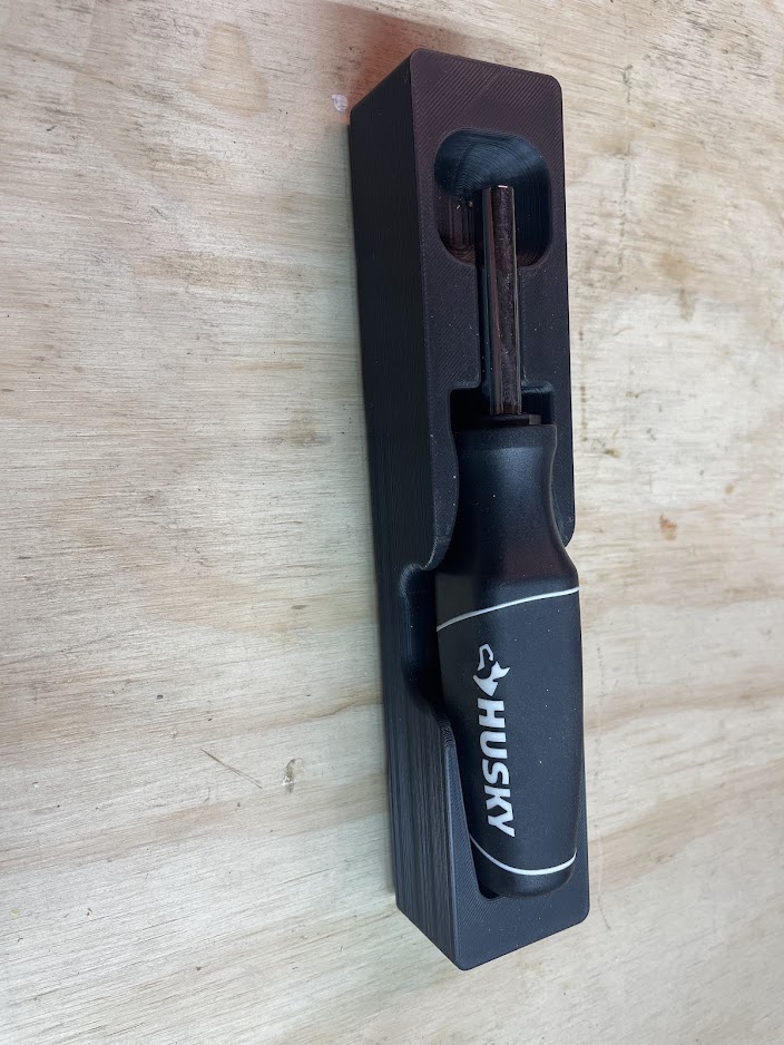 Husky 1/4 " drive holder gridfinity