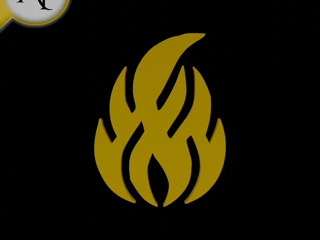 Simple Flame Symbol - 2D Art