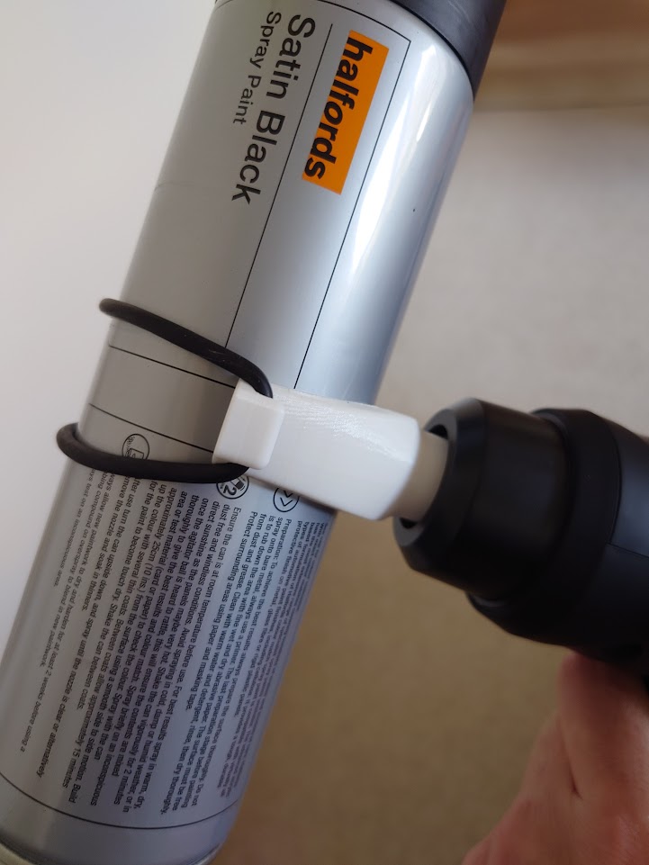 Massage Gun Spray Paint Can Shaker