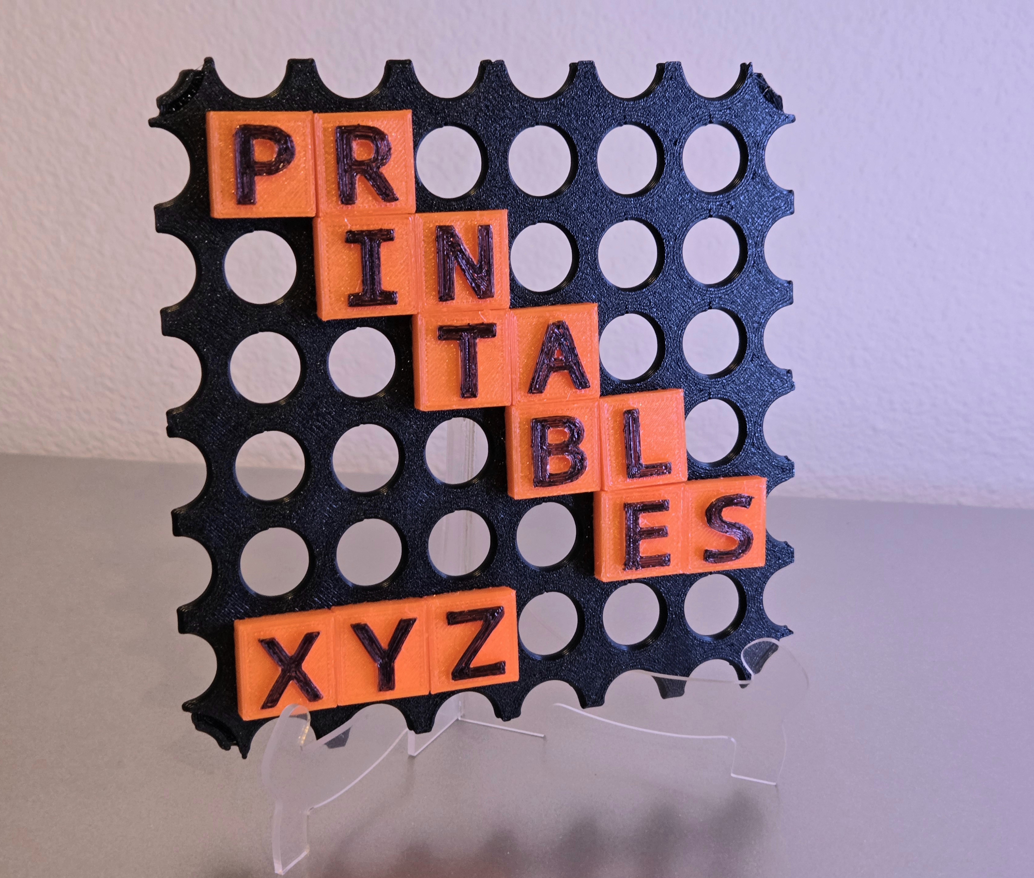 Alphanumberic Tiles Letters and Numbers for Qube540 Panel with TPU optimized version
