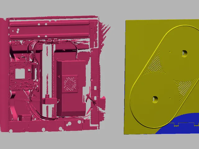 Snapmaker U1 Side panel and motherboard area scan