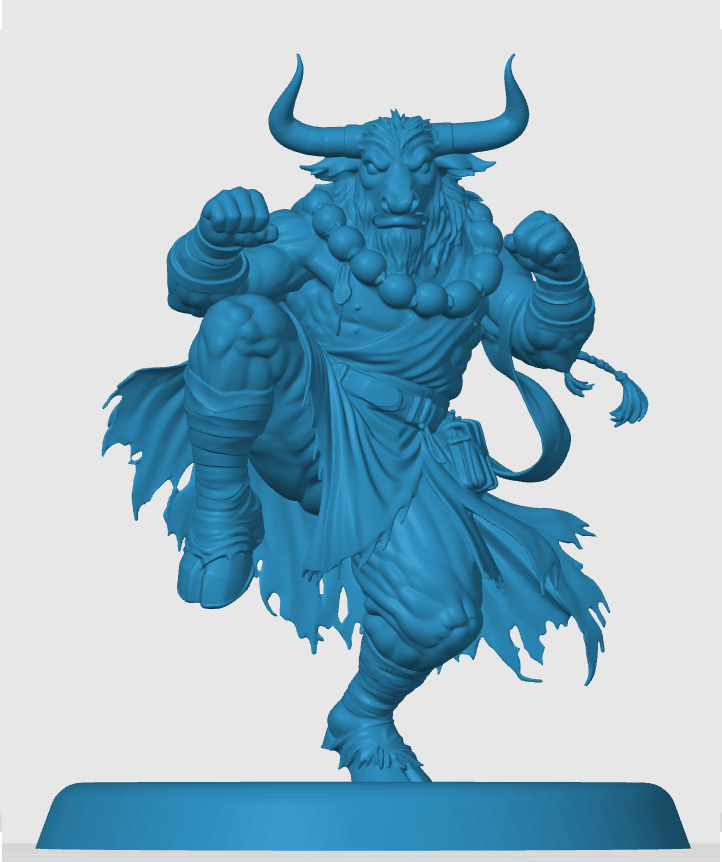 Minotaur Monk — miniatura 4