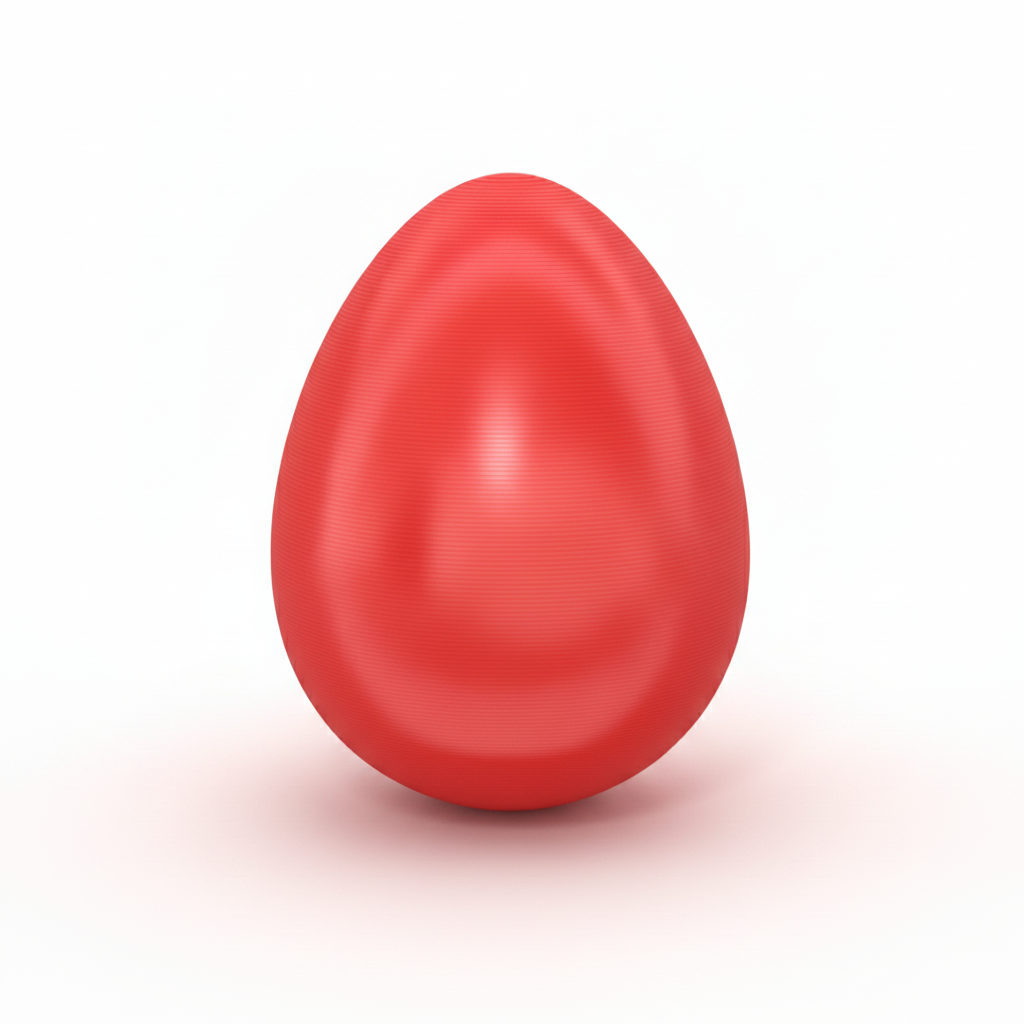 Ideal Easter Egg with options to print in parts
