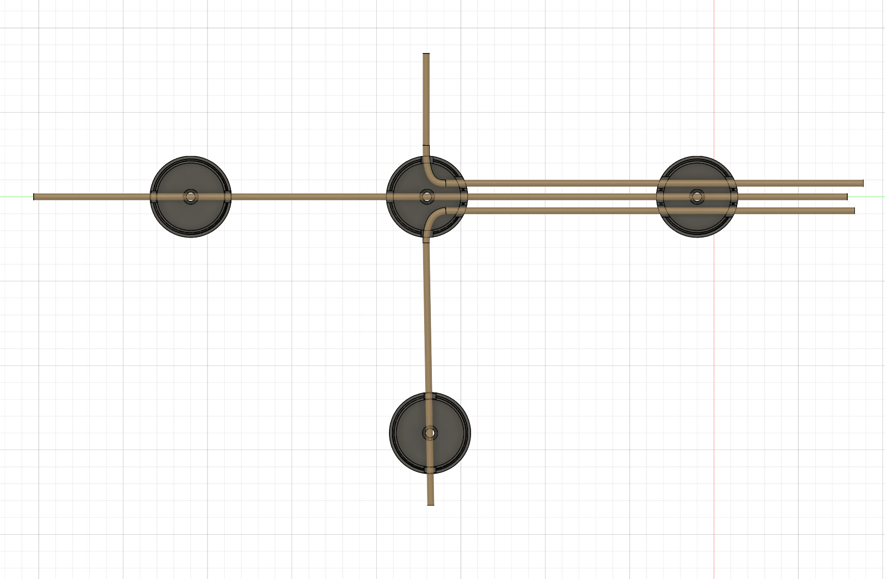 Miniatura 4 do modelo 3D Modular Ceiling & Wall Cable Management System