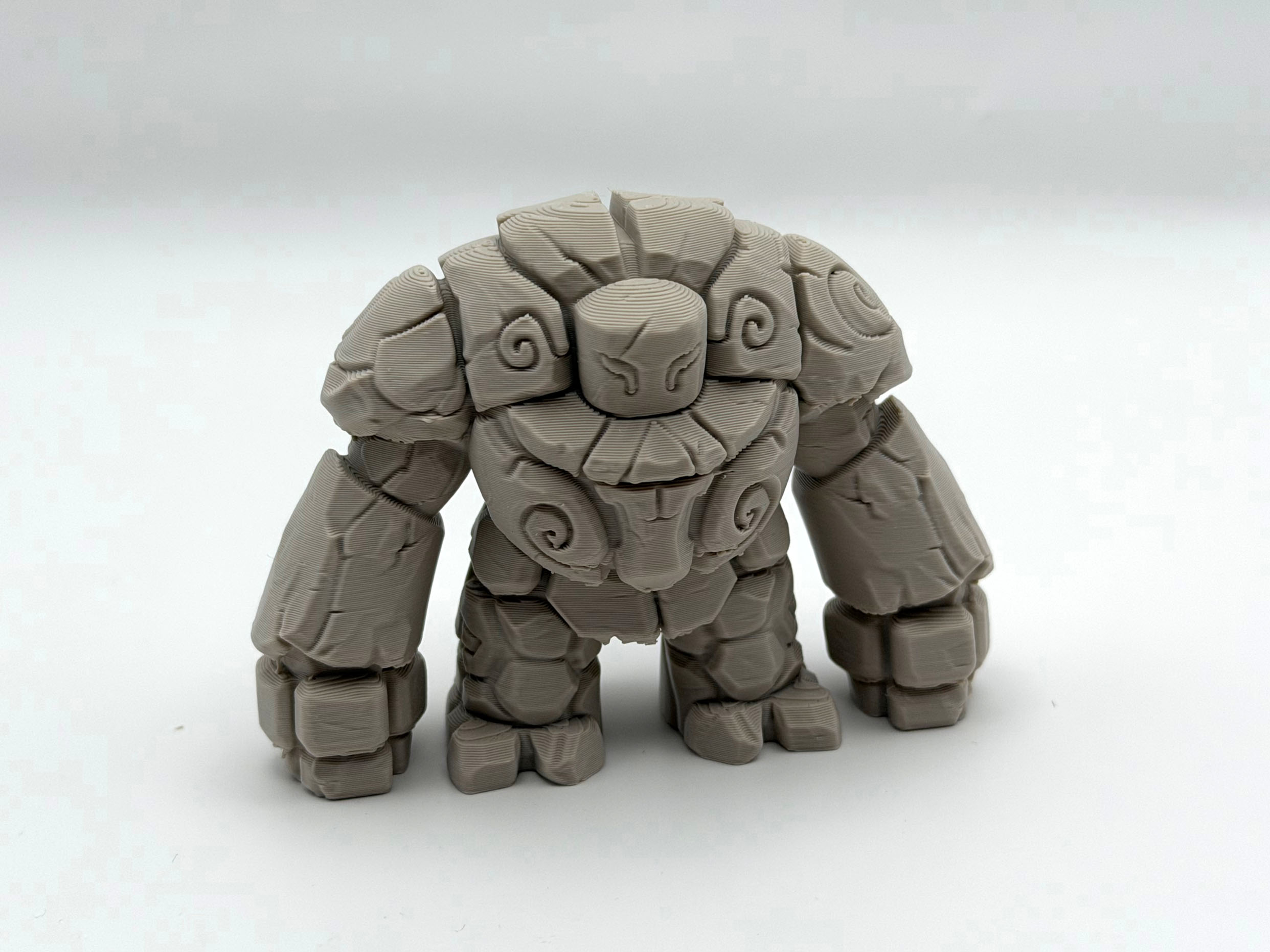 Miniatura 3 do modelo 3D Runestone Golem