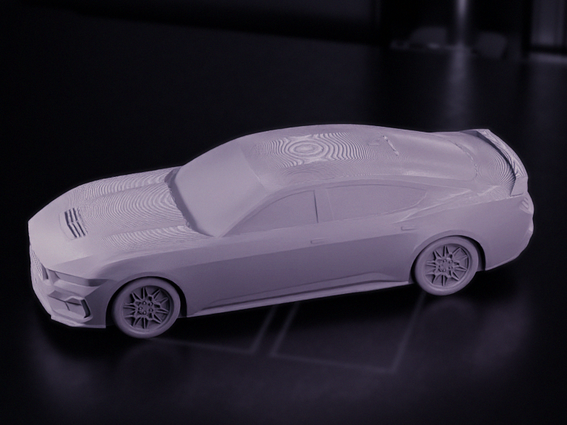 Ford Mustang Sedan 2025 - Futuristic Muscle Car Model