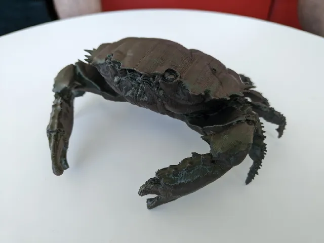 Sliced Dark Finger Reef Crab