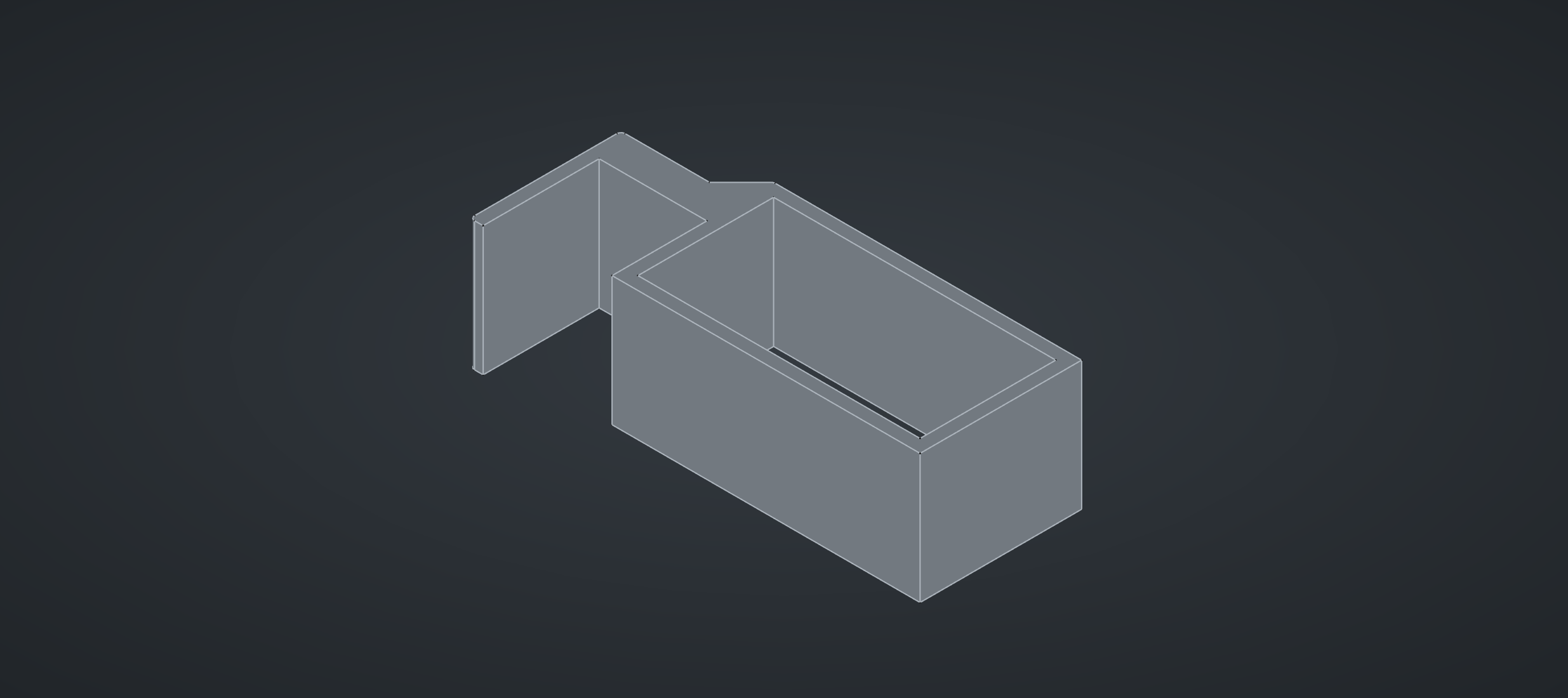 Vertical Power Supply Holder (parametric)