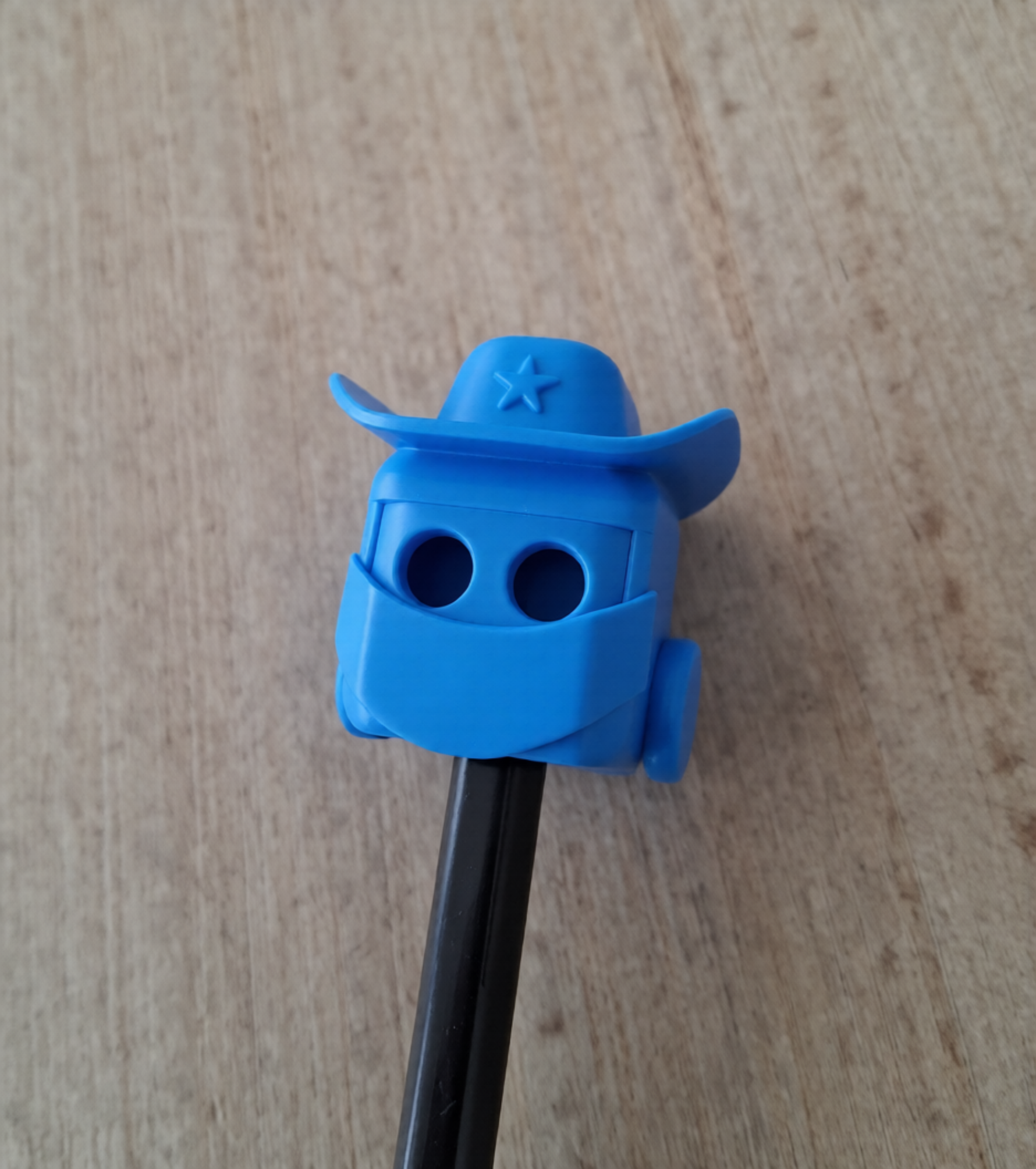 ROBOT OTTO COWBOY PENCIL TOPPER
