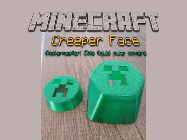 Creeper face Coolermaster: Elite liquid pump covers