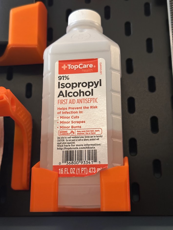 Isopropyl Alcohol Skadis Mount (16 oz)