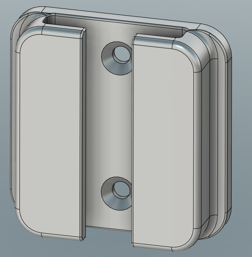 Miniatura 3 do modelo 3D Baby Gate Bracket