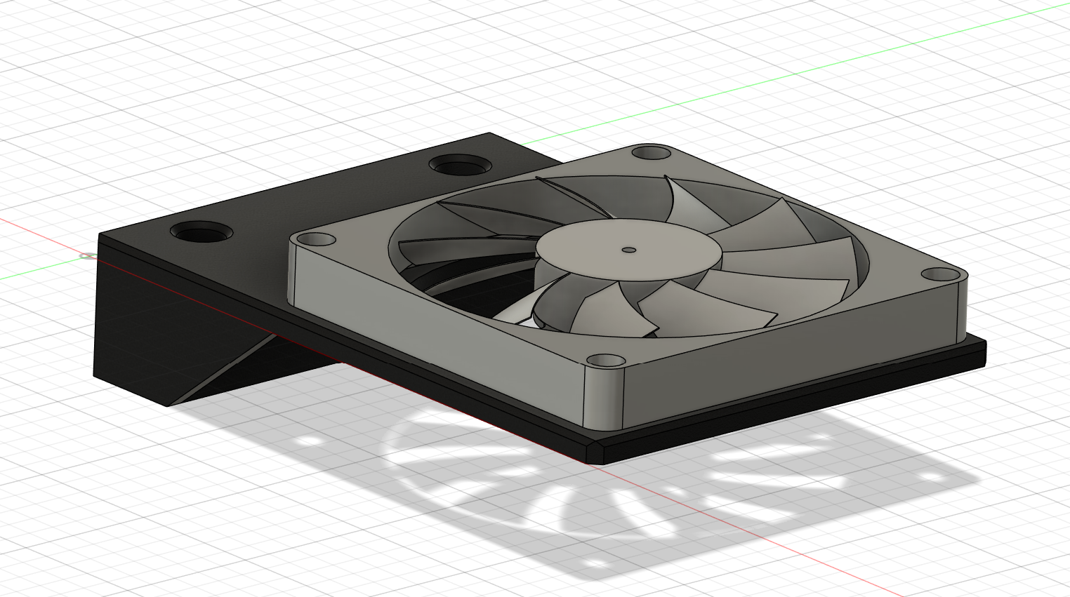 Sovol SV08 Mosfet Fan Bracket