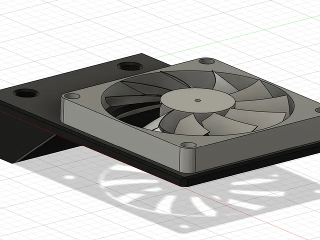 Sovol SV08 Mosfet Fan Bracket
