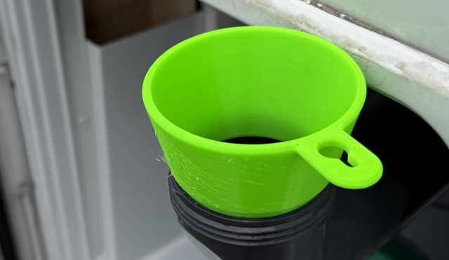 Thetford Funnel/Trichter, preview image from the creator on Printables