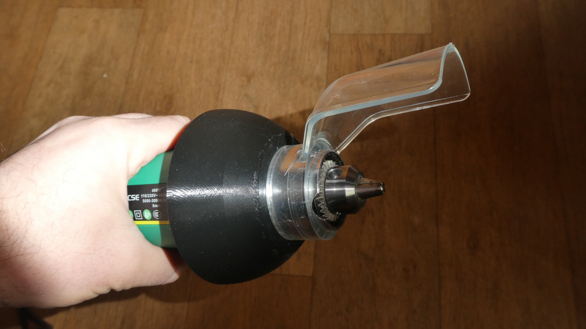 Chinese engraver/dremel anti-dust shield (Focse, Hilda and other clones).
