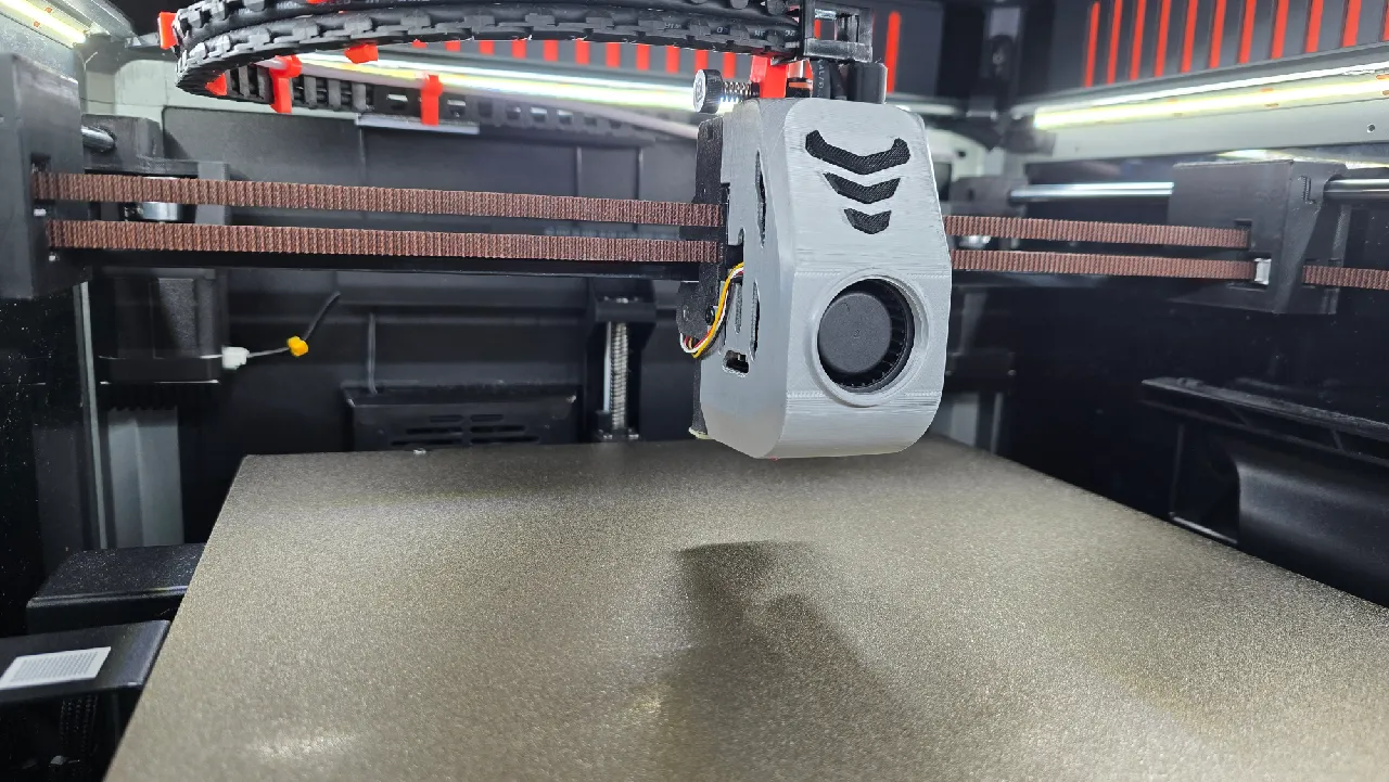 Creality K1 Toolhead cover for BCJ Linear Rail Carriage with Creality K1 Toolhead cover for BCJ Linear Rail Carriage with