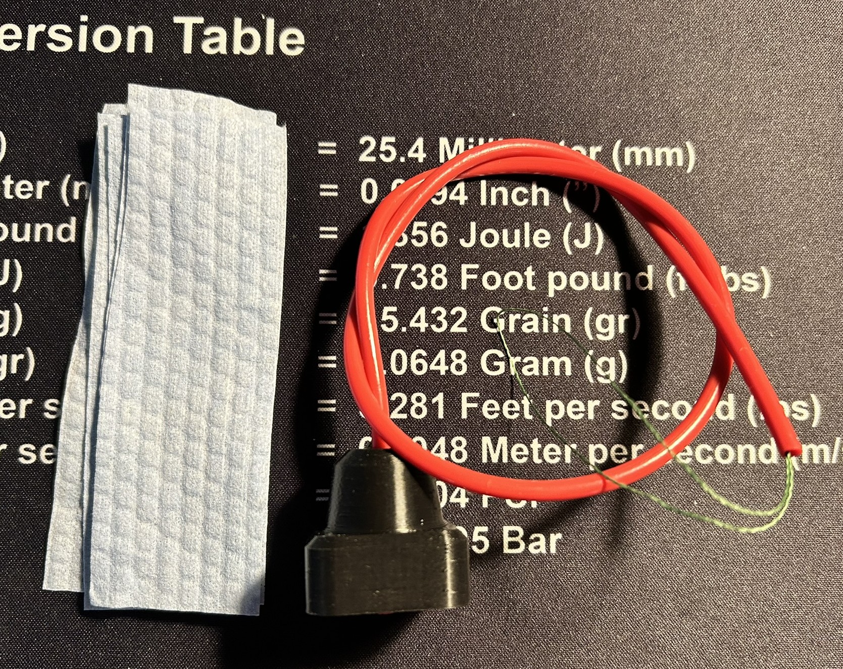Pull through barrel cleaner for airgun