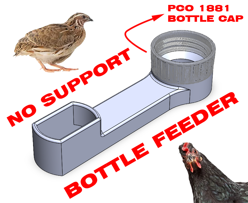 Clean Water Silo PET Bird Waterer