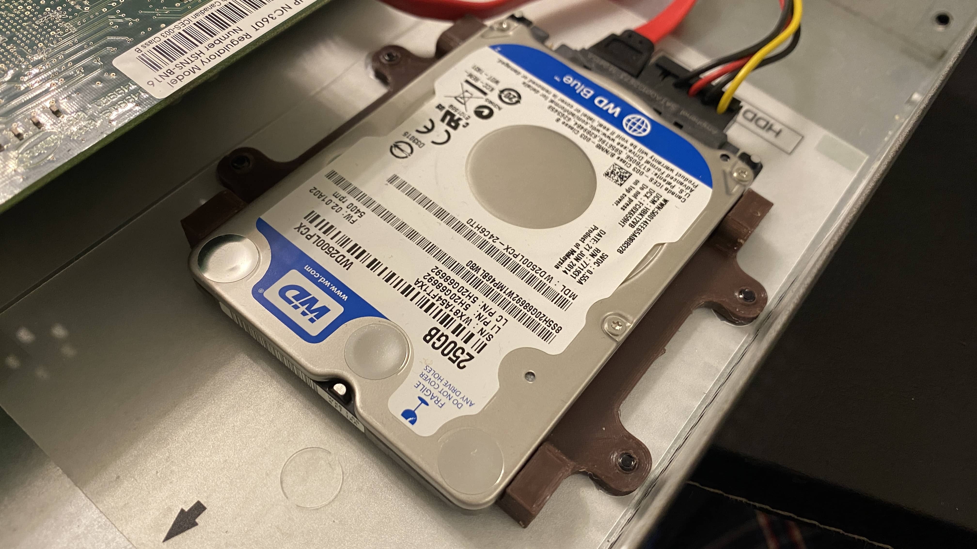Supermicro cse-503l 2.5 hdd adapter