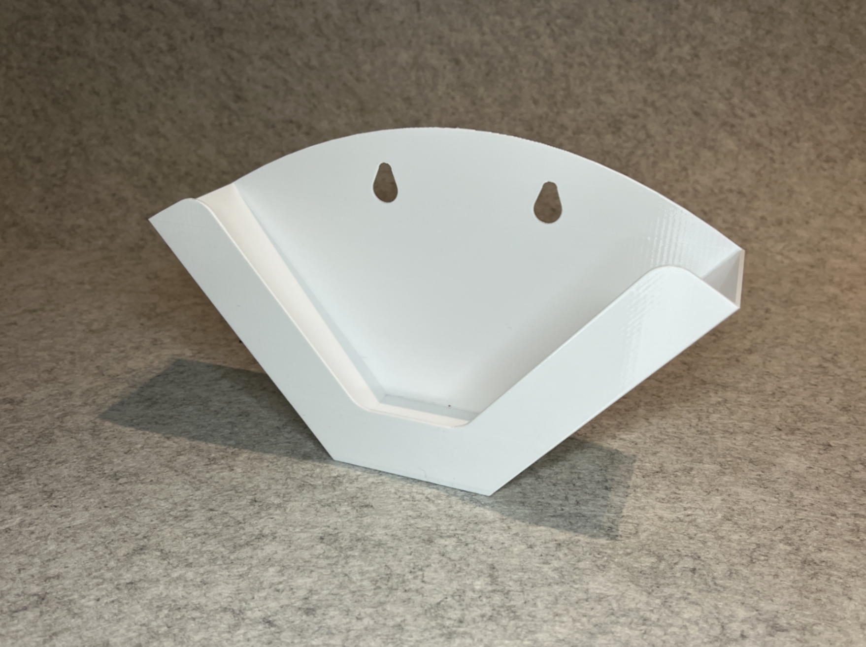 Coffee filter stand wall holder