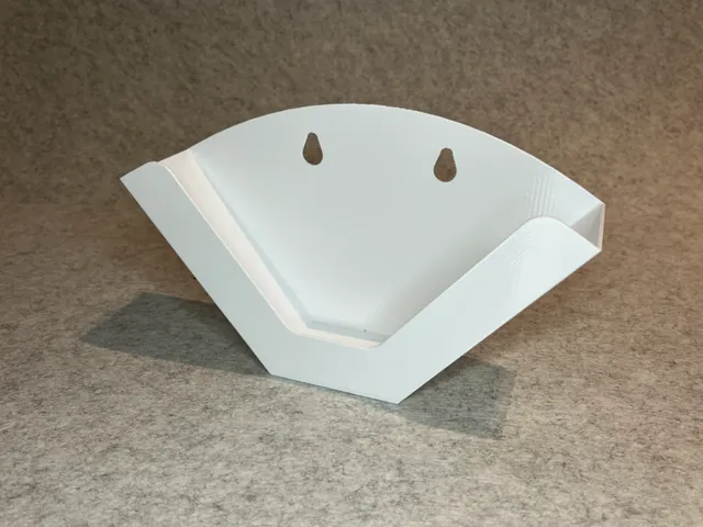 Coffee filter stand wall holder