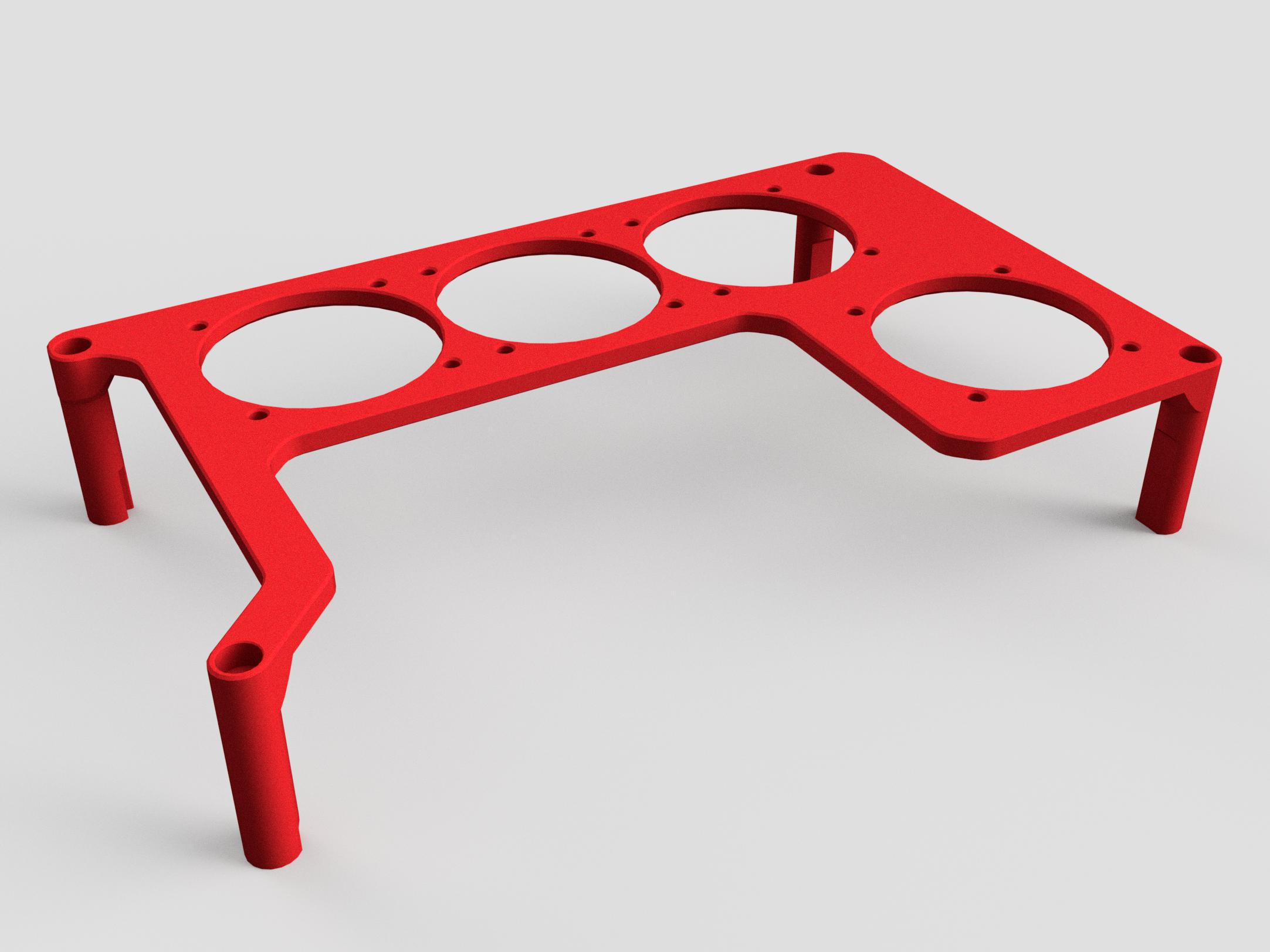 BTT Manta M8P V2.0 Cooling 4 Fan Plate