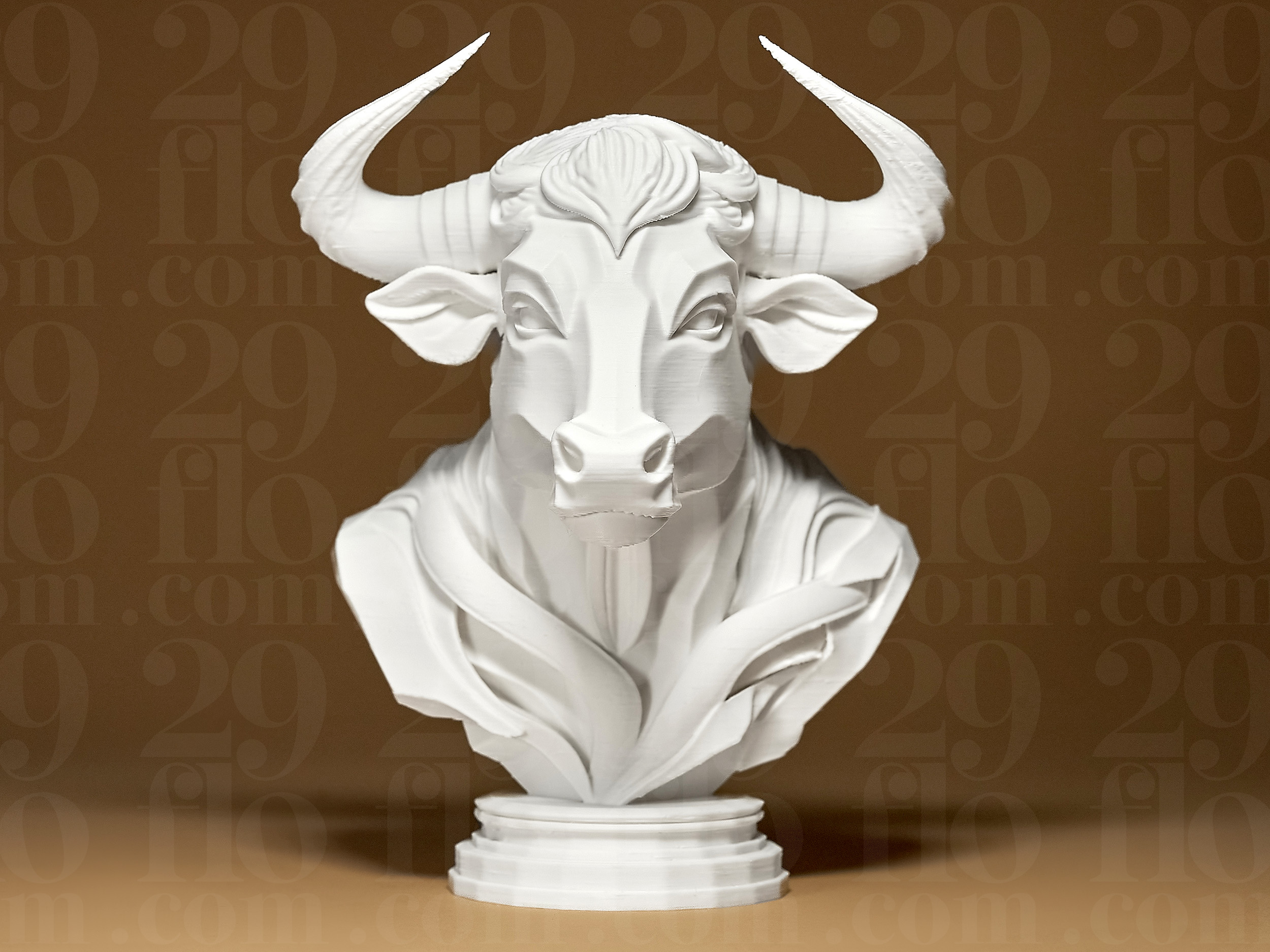 Elegant BULL Sculpture