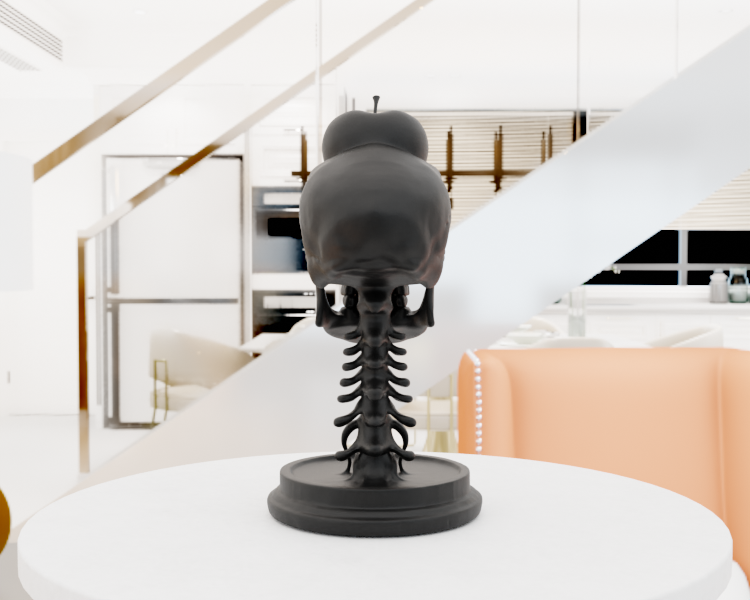 Skull with Apple — miniatura 3