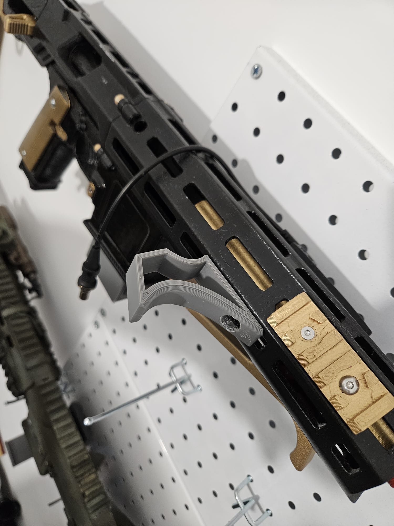 Airsoft Stubby MLOK skeletonized grip