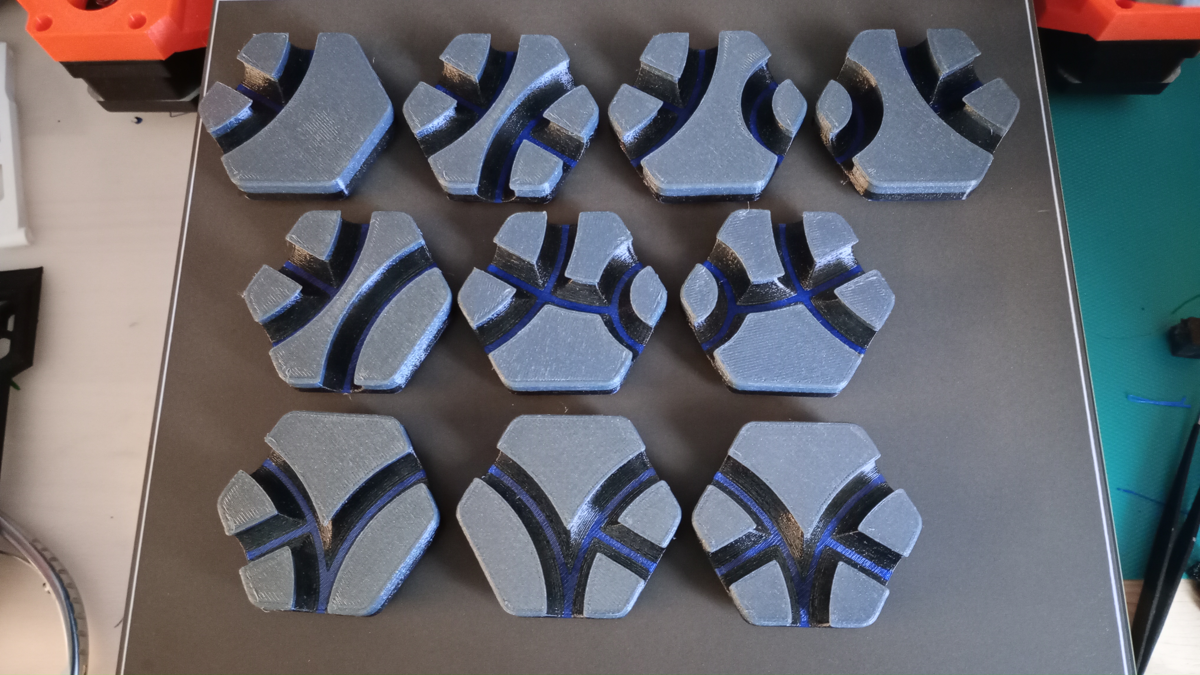 Hextraction 3 & E tiles