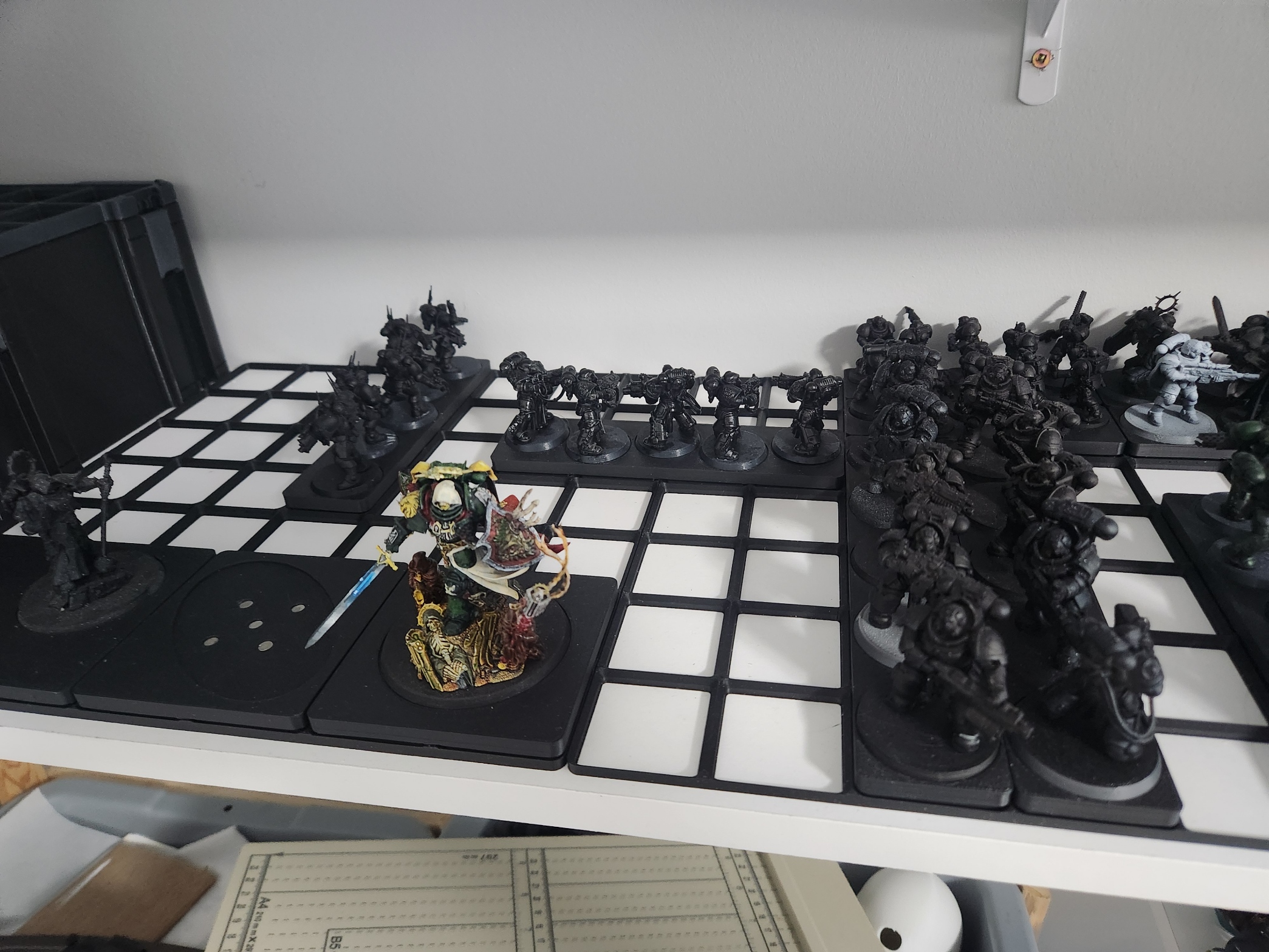 Gridfinity wargaming model storage — miniatura 2