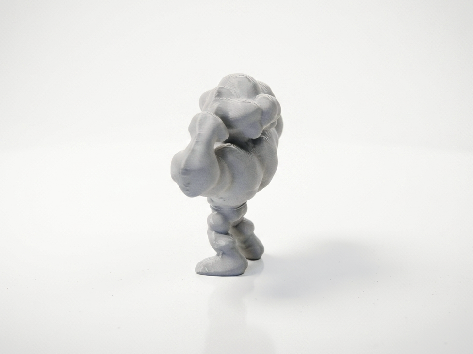 Broccoli Bodybuilder Figurine Novelty 3D Printable — miniatura 5