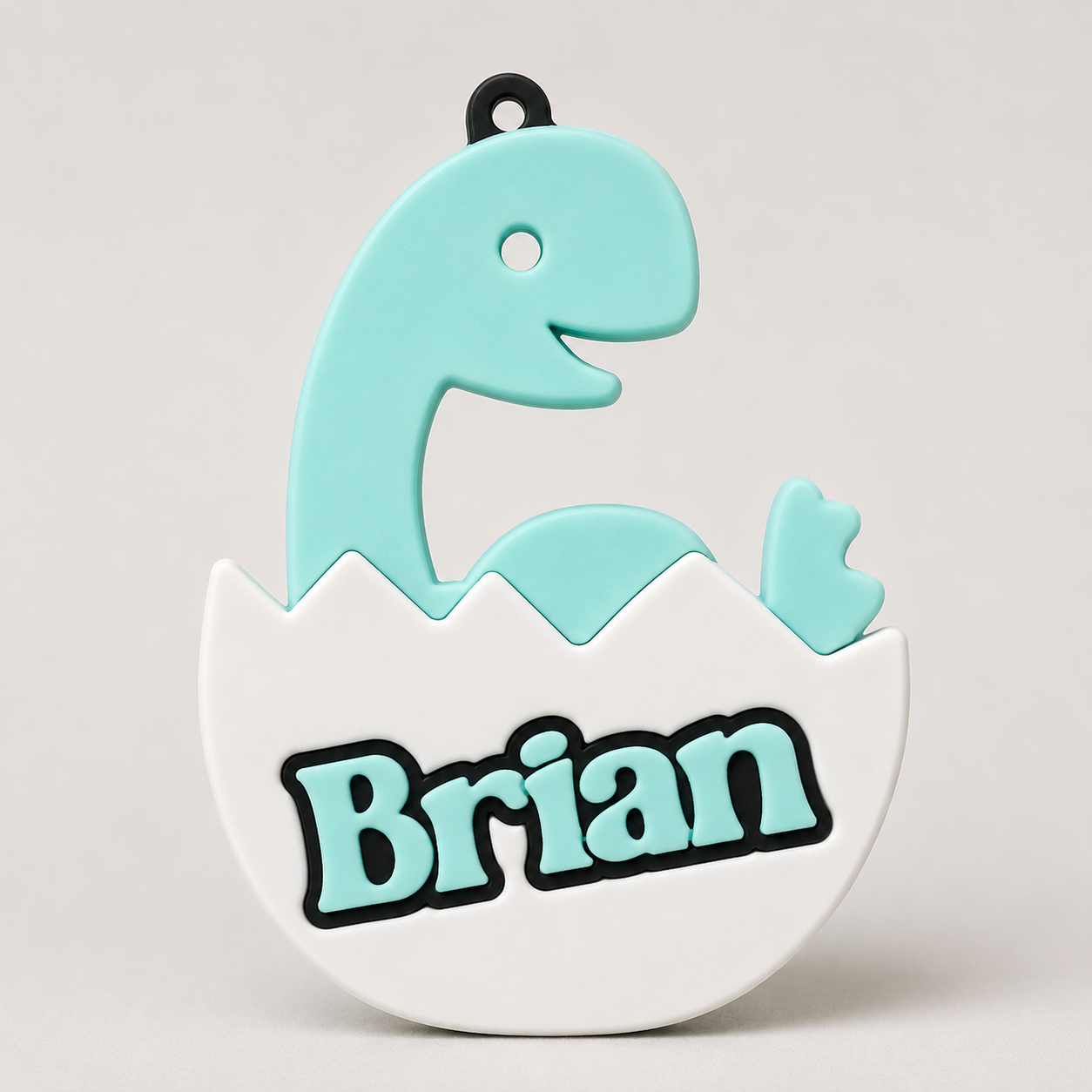Brian's dino name tag
