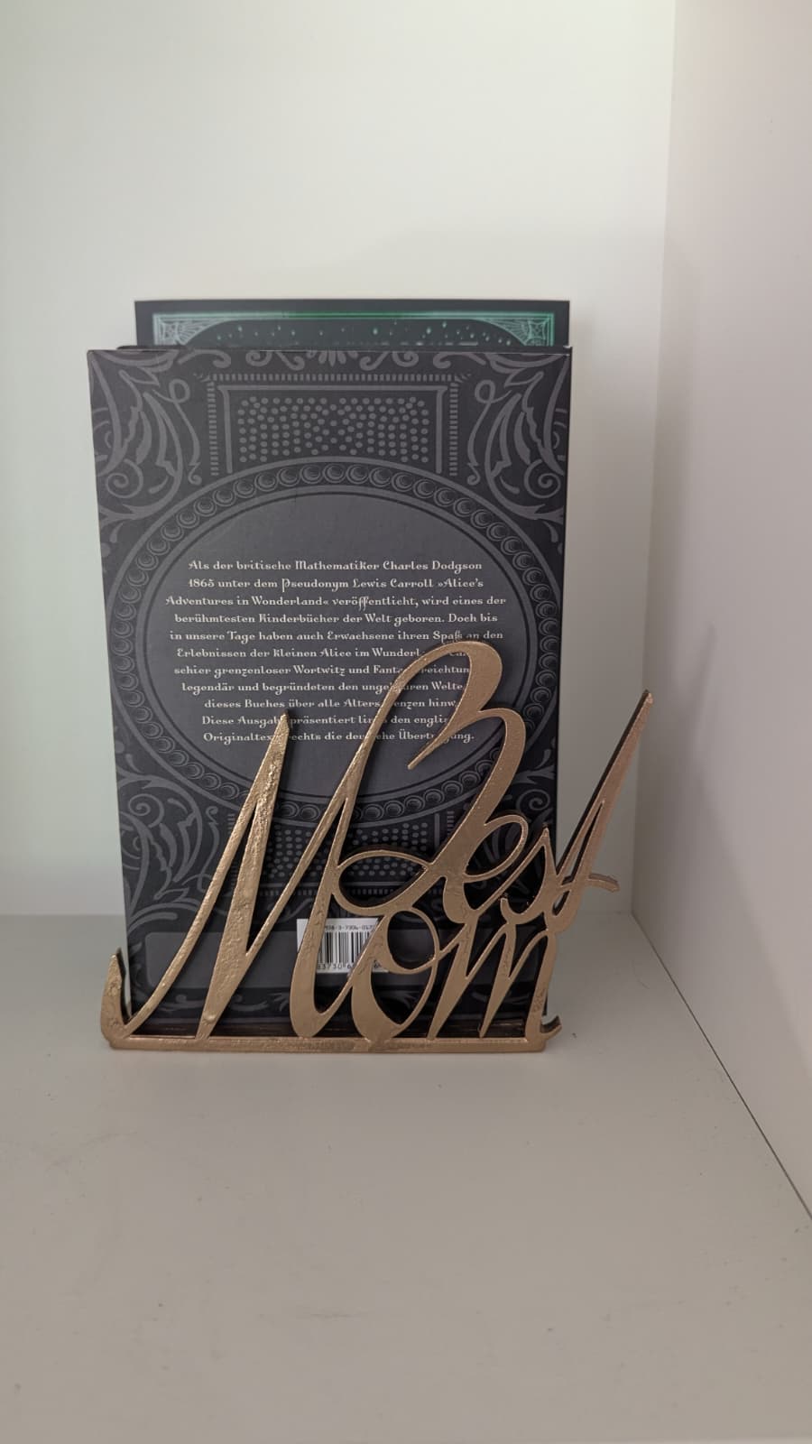 'Best Mom' Bookend /  Buchstütze / Mothersday / Muttertag