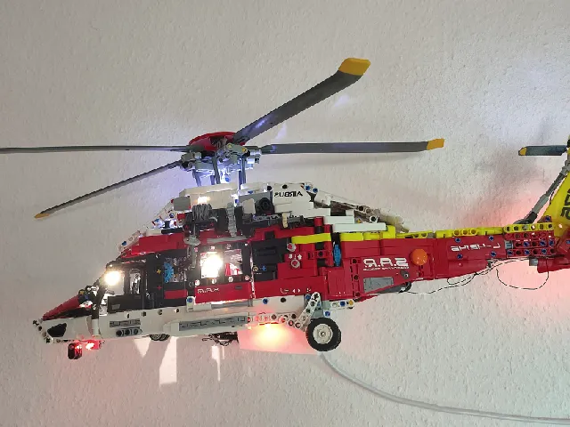 LEGO Airbus Helicopter Wall mount (left side)