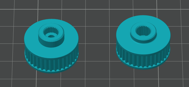 Modified pulley for MMX