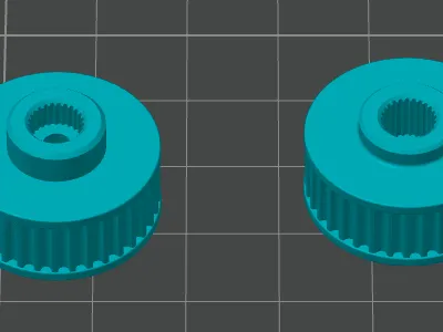 Modified pulley for MMX