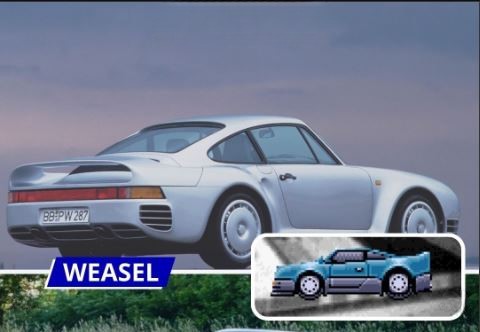"The Weasel" (Top Gear from SNES)