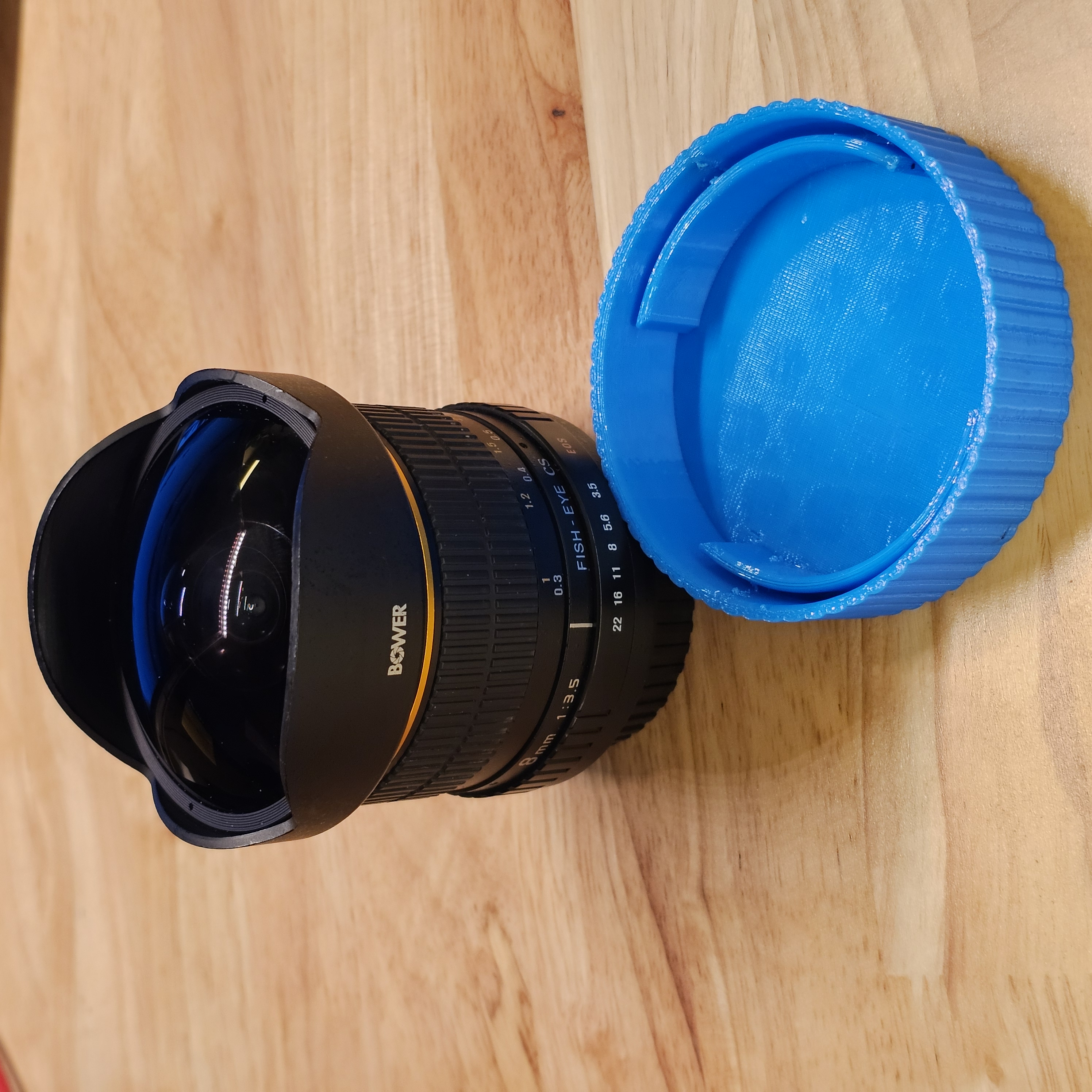 Lens cap for Bower SLY358C 8mm fisheye