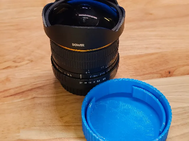 Lens cap for Bower SLY358C 8mm fisheye
