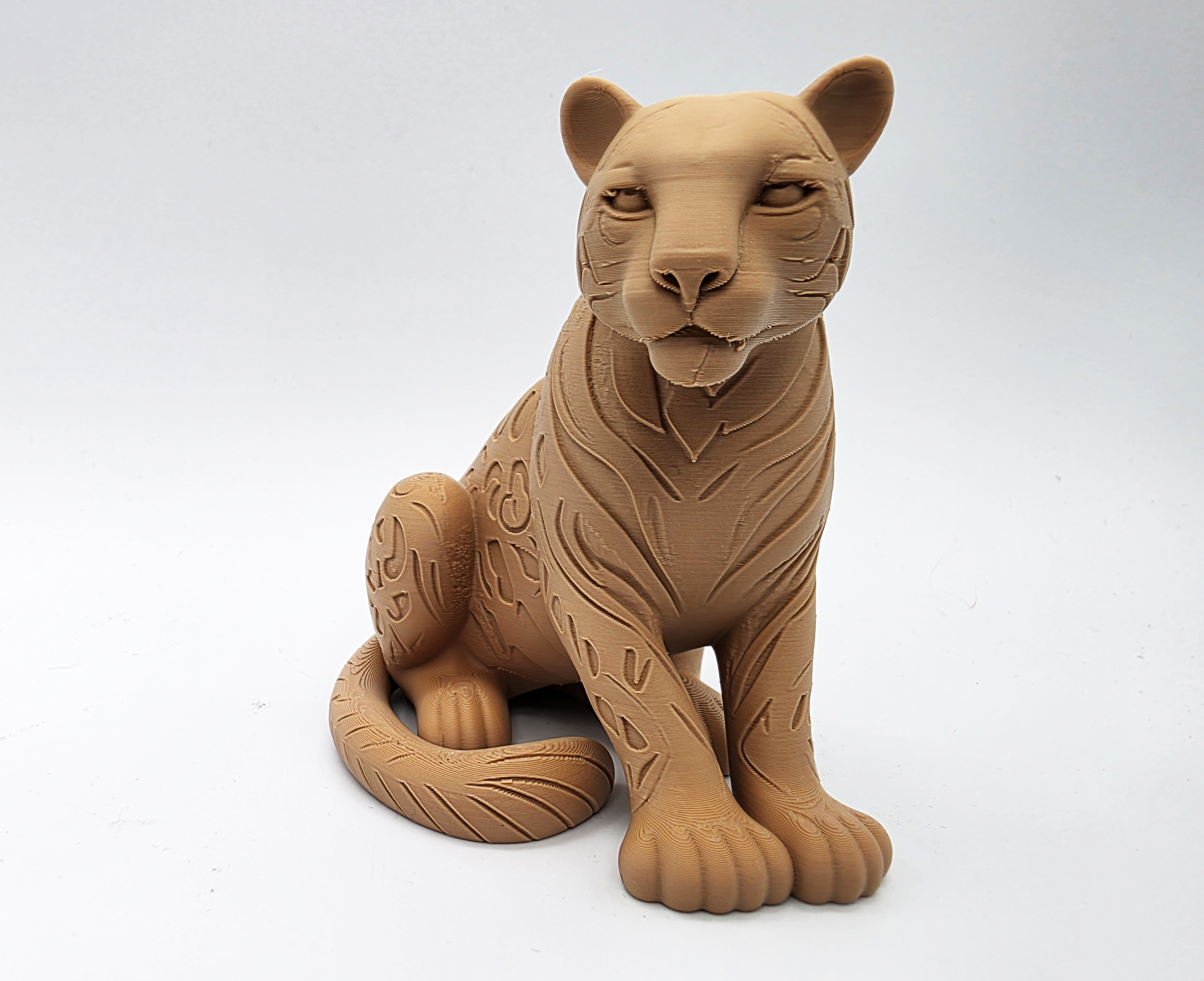 Miniatura 2 do modelo 3D Spotted Jaguar